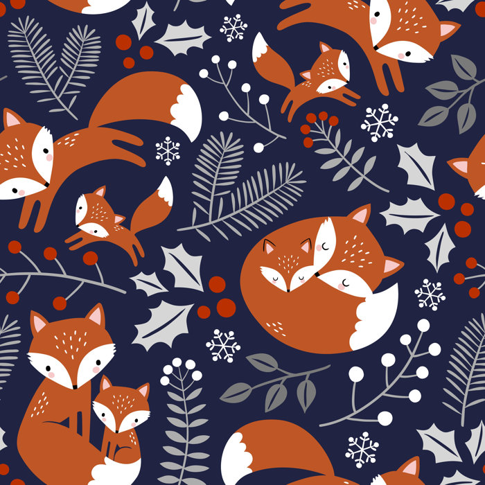 Redwood Rover Fox Peel and Stick Wallpaper Roll | Wayfair